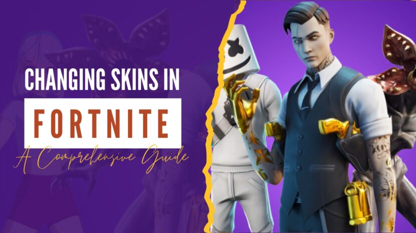 Changing Skins in Fortnite