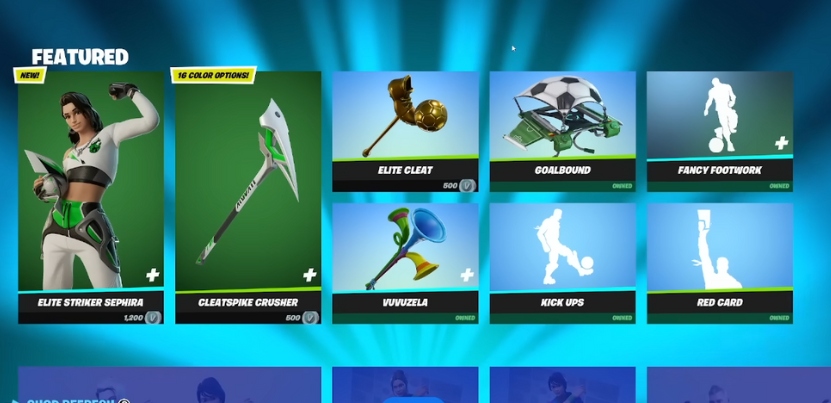 Fortnite Item Shop