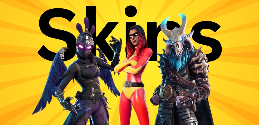 Skins in Fortnite